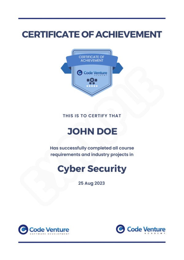 Cyber Security – Job Ready Program - Code Venture Academy